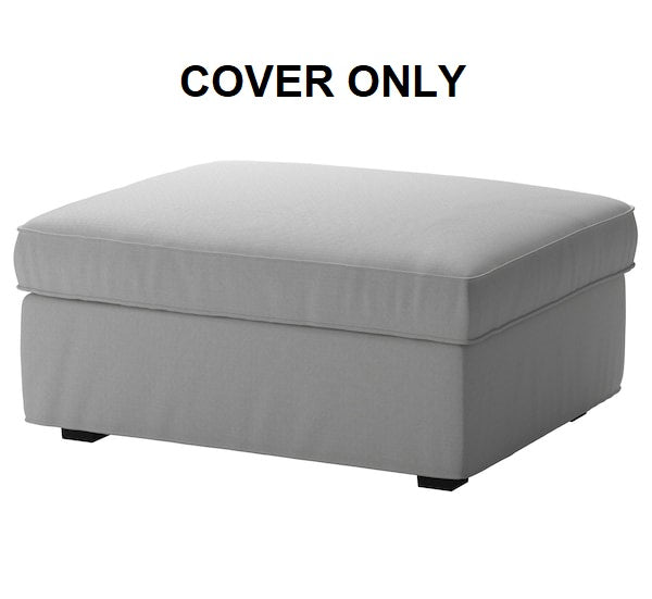 IKEA KIVIK Ottoman Cover Orrsta Light Gray (Slipcover Only) 602.786.60