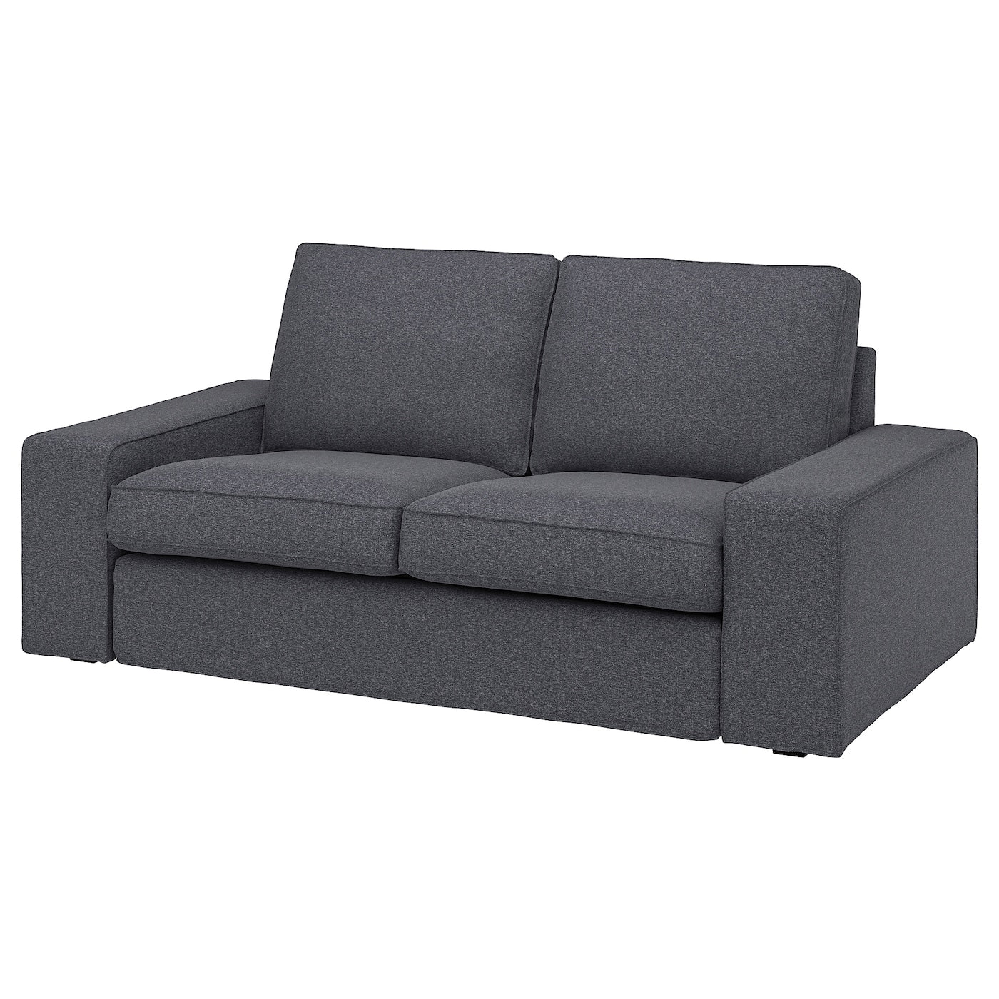 IKEA KIVIK Cover for Loveseat Gunnared Medium Gray 2-Seat Sofa Slipcover 405.576.81