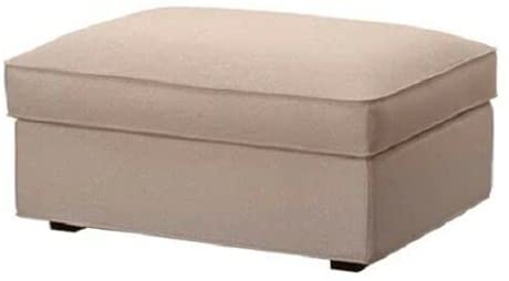 IKEA KIVIK Cover Ottoman With Storage Tallmyra Beige 804.827.21