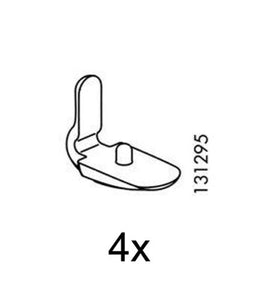 IKEA Shelf Support Pin - Part Number 131295 (4 Pack)