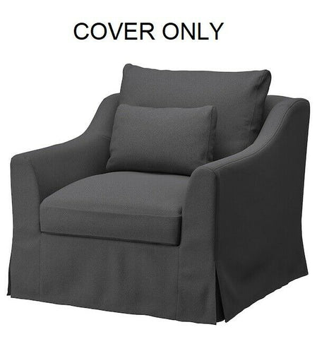 IKEA FARLOV Cover for Armchair Flodafors Gray Chair Slipcover 004.785.20