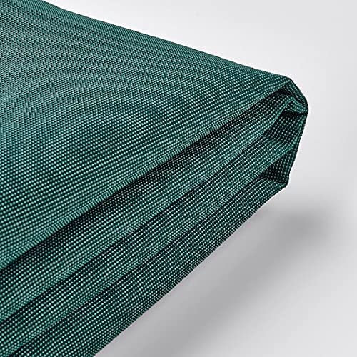 IKEA UPPLAND Cover for 3 Seat Sofa Totebo Dark Turquoise Green Couch Slipcover 004.727.78