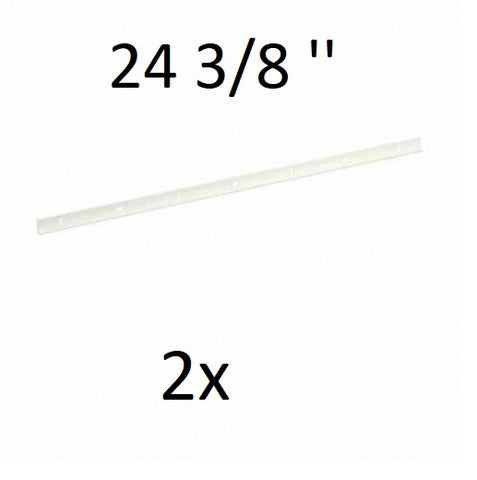 IKEA BOAXEL Suspension Rail (2 Pack) 24 3/8" White 304.487.39