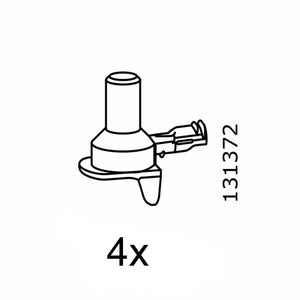 IKEA BILLY Bookcase Pin - Part # 131372 (4 Pack)