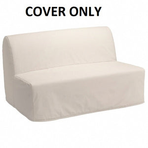 KEA LYCKSELE Ransta Natural Sleeper Sofa Cover 004.929.36