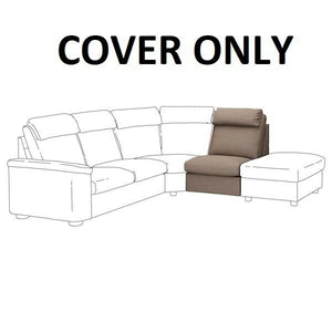 IKEA LIDHULT Cover for 1-Seat Section Lejde Beige Brown 104.136.89 Slipcover