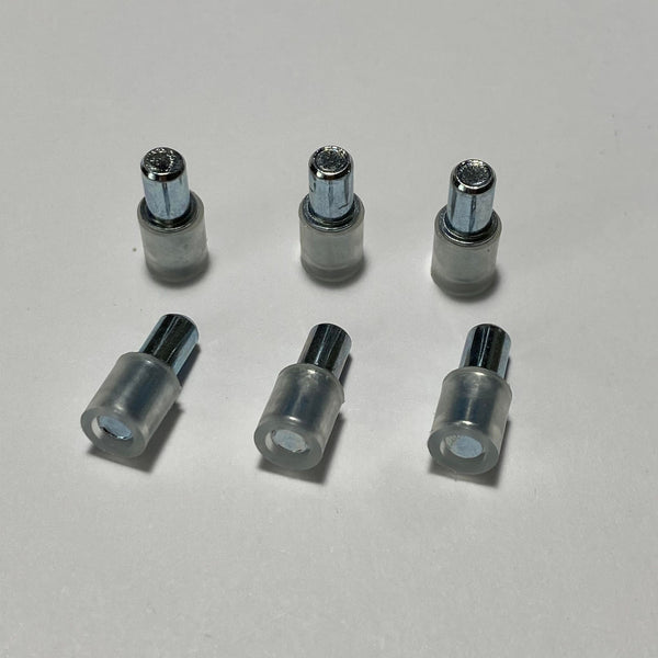 IKEA Shelf Pins Supports (6 pack) Part # 101577 Furniture Hardware Fittings