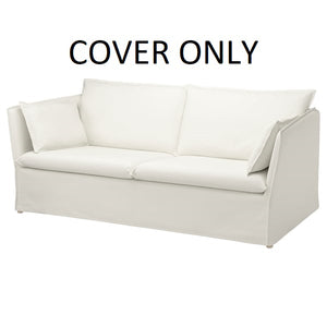 IKEA BACKSALEN Cover for Sofa Blekinge White Slipcover 204.972.02