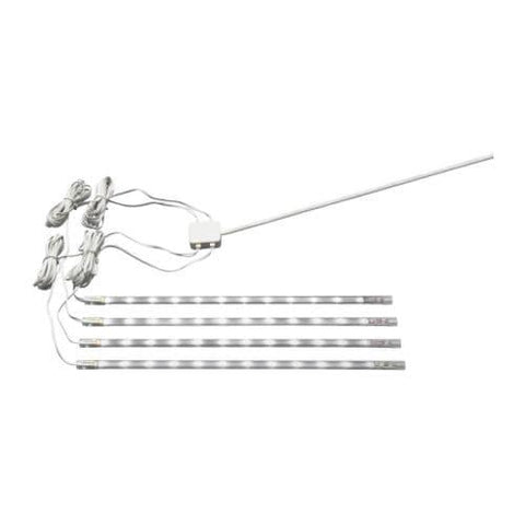 IKEA DIODER LED Set 4 Piece Light Strip White 201.194.18 LED Strips