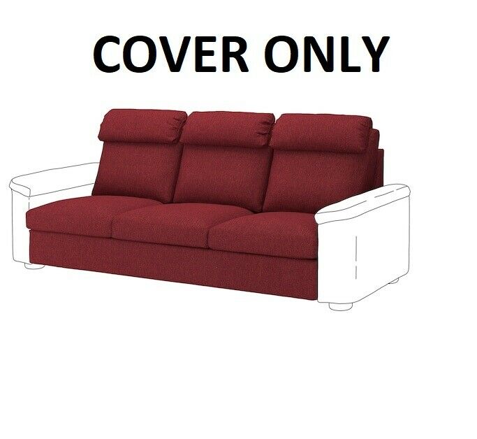 IKEA LIDHULT Cover for Sofa Section Lejde Red Brown 004.050.67 Slipcovers