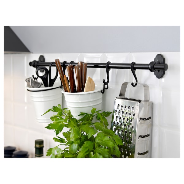 IKEA FINTORP Steel Rail 22 1 2 Utensil Hanger Kitchen Storage Holder Discouch