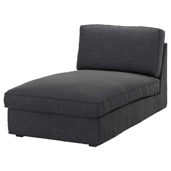 IKEA KIVIK Chaise Lounge Cover Slipcover Hillared Anthracite Gray 403.489.04