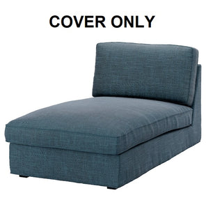 IKEA KIVIK Chaise Lounge Cover Hillared Dark Blue Slipcover 303.488.86