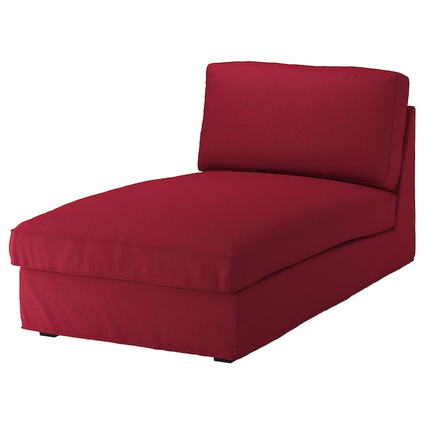 IKEA KIVIK Chaise Lounge Cover Slipcover Orrsta Red Slip cover