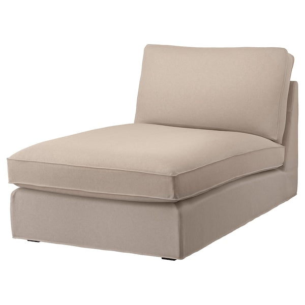 IKEA KIVIK Chaise Lounge Cover Slipcover Tallmyra Beige Washable 004.827.15