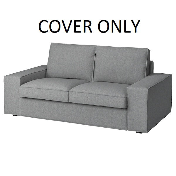 IKEA KIVIK Cover for Loveseat Tibbleby Light Gray Slipcover 505.269.10