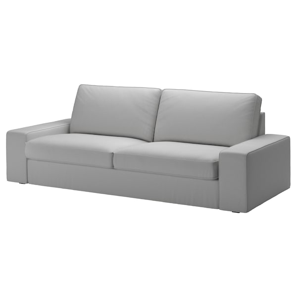 IKEA KIVIK Cover for Sofa Orrsta Light Gray 3-Seater Couch Slipcover 102.786.72