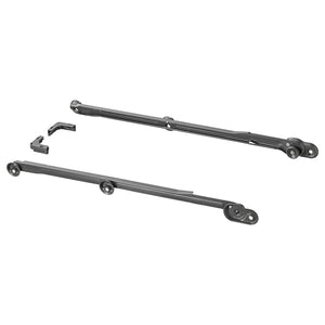 IKEA KOMPLEMENT Pull Out Rail (2 pack) for Baskets 22-7/8" Dark Gray 102.632.32