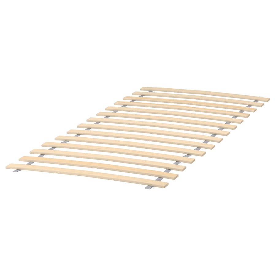 IKEA LUROY Slatted Bed Base for Crib 27-1/2 x 63" Birch Veneer 502.850.91