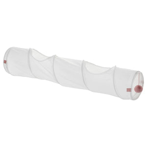 IKEA LURVIG Cat Tunnel White Pink Kitten Tube Hide Play Toy