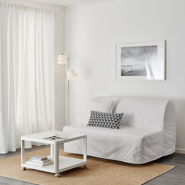 IKEA LYCKSELE Sleeper Sofa Cover Ransta White Slipcover – Discouch