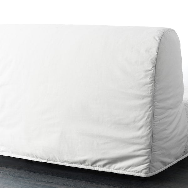 IKEA LYCKSELE Sleeper Sofa Cover Ransta White Slipcover