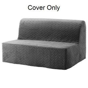 IKEA LYCKSELE Vallarum Gray Sleeper Sofa Slipcover