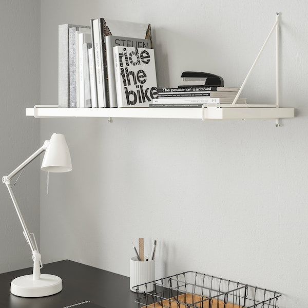 IKEA PERSHULT Bracket (2 pack) White 11 3/4 x 11 3/4" Wall Shelf 203.998.95
