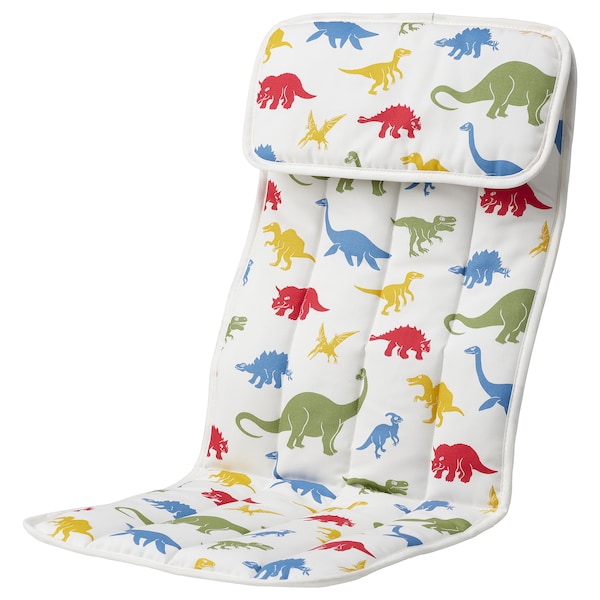 IKEA POANG Children Armchair Cushion Medskog Dinosaur Pattern (No Frame) 104.696.81