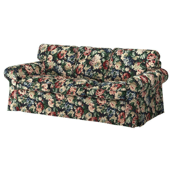 IKEA EKTORP Sofa Cover 3 Seat Slipcover Lingbo Multicolor Floral 904.033.75