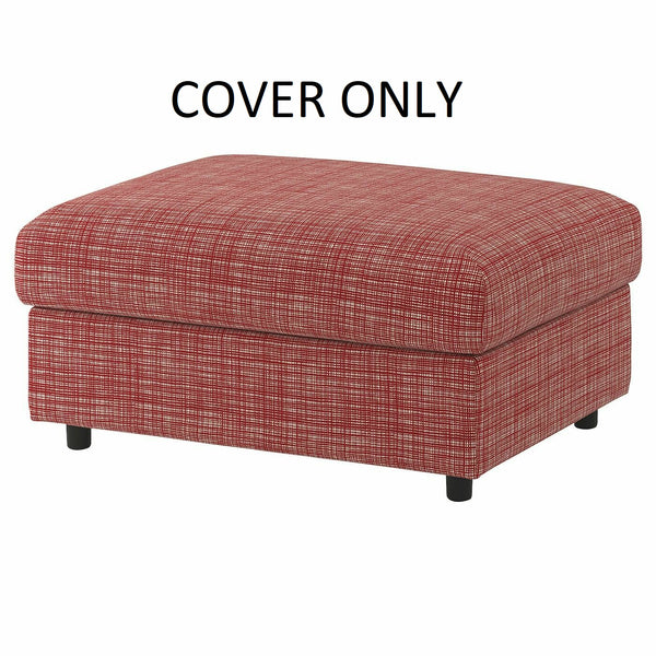 IKEA FINNALA Cover for Ottoman with Storage Red Dalstorp 704.549.74 Slipcover