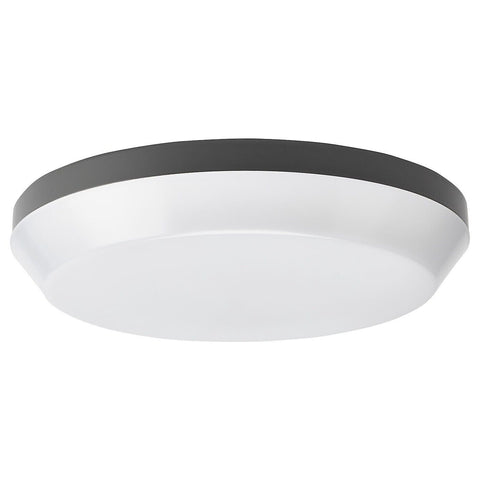 IKEA Osvalla 11" LED Ceiling Lamp Wireless Dimmable Gray 3 Tone Light 304.759.16