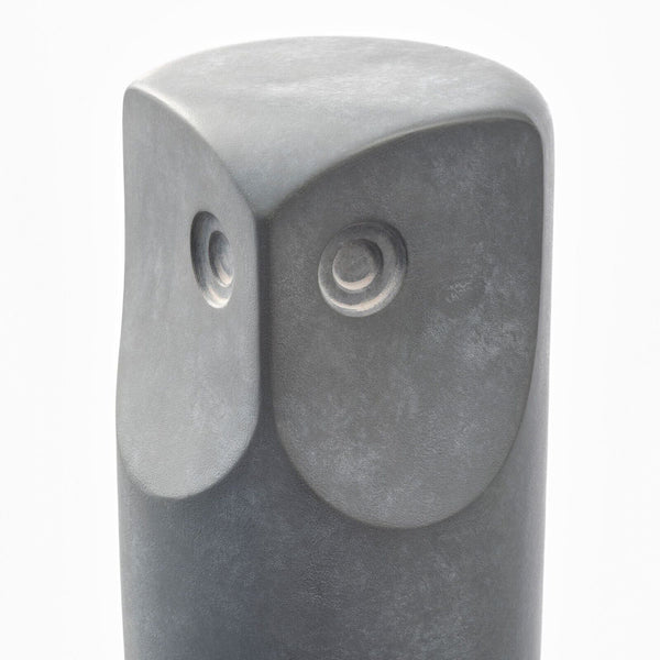 IKEA TONAD Decoration Set Of 3 Grey Owl 304.598.17 Concrete Decorative Figure