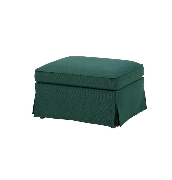 IKEA UPPLAND Cover for Ottoman with Storage Dark Turquoise Slipcover Slip covers 804.727.41