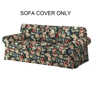 IKEA EKTORP Sofa Cover 3 Seat Slipcover Lingbo Multicolor Floral 904.033.75