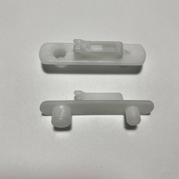 IKEA Part # 147191 (2 pack) Drawer To Rail Plastic White Replacement Parts