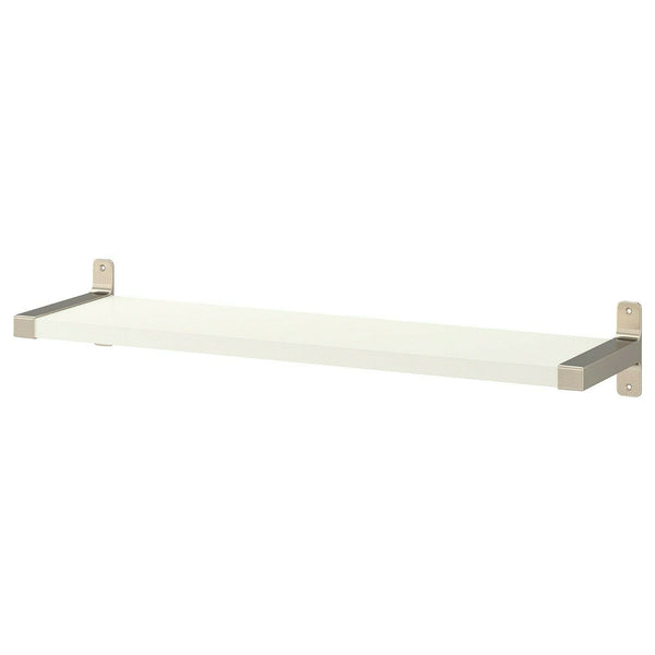 IKEA GRANHULT Bracket (Set of 2) for Shelf 7-3/4" x 4-3/4" Nickel Plated 504.305.35