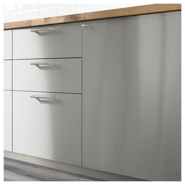 IKEA GREVSTA Drawer Front Kitchen Cabinet 25x30" Cover Panel Stainless Steel