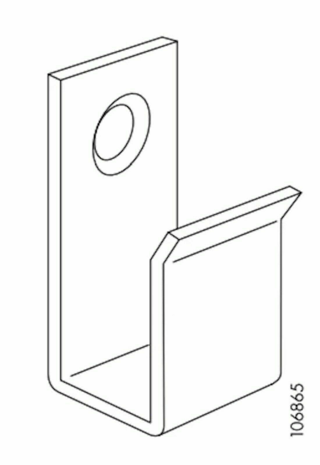 IKEA Part # 106865 Holding Angled Support for Karlstad Sofa Replacement Parts