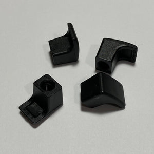 IKEA Part Number 191315 Plastic Support Pin (4 pack) Black Replacement Hardware