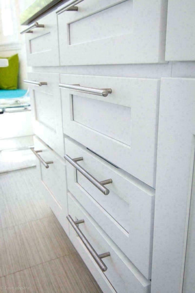 IKEA LANSA Cabinet Handle 13 5/8" Stainless Steel Kitchen Drawers Door Pull