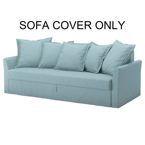 IKEA HOLMSUND Sofa Cover Genuine Sleeper Couch Slipcover Slip Cover Orrsta Blue
