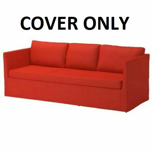 Cover for 3 Seat Sofa Vissle Red-Orange 403.361.85 Slipc – Discouch