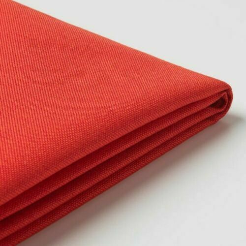 IKEA BRATHULT Cover for 3 Seat Sofa Vissle Red-Orange 403.361.85 Slipcovers