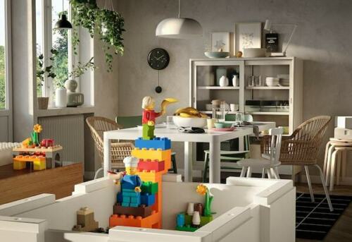 IKEA BYGGLEK 201-piece Brick Set 40357 Mixed Colors Limited Release