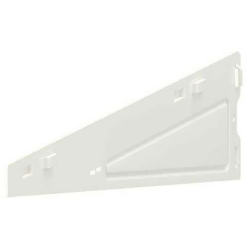 IKEA BOAXEL Bracket 15 3/4" White fits Boaxel Mounting Rail Shelf Clothes Rail 604.487.33