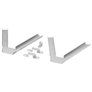 IKEA BILLY Corner Hardware Galvanized 2 Pack Fit BILLY bookcase W15¾" x D11"