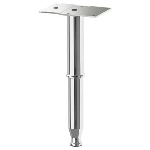 IKEA GODMORGON Adjustable Leg 6" - 10" Kasjon Shiny Bathroom Cabinet Vanity Legs 903.917.30
