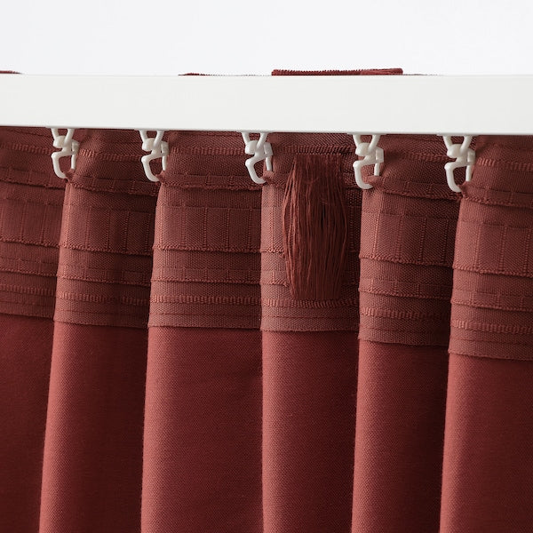 Ikea outlets sanela bright red curtains window panels