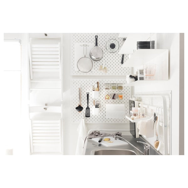 IKEA SKADIS Container for Pegboard White Bathroom Storage Organizer Cup 503.216.35